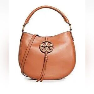 Tory Burch Miller Hobo Bag, cognac color.  Absolutely beautiful and classic.